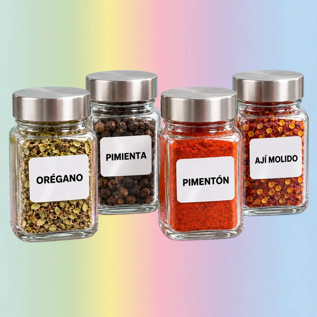 ETIQUETAS UV PARA CONDIMENTOS