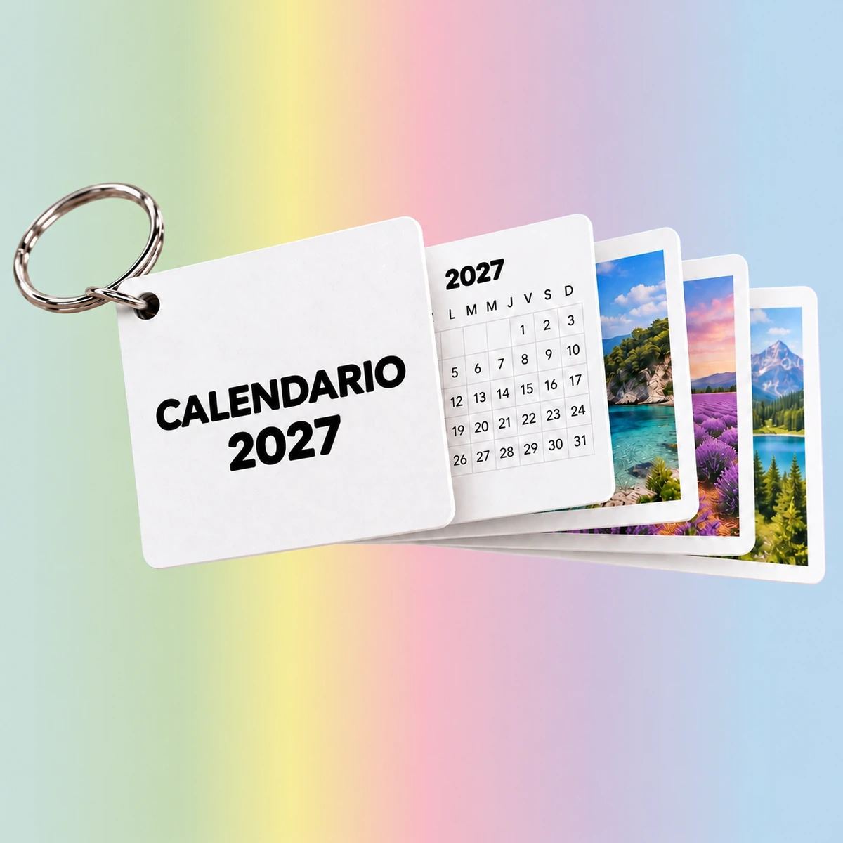 LLAVERO CALENDARIO 2027