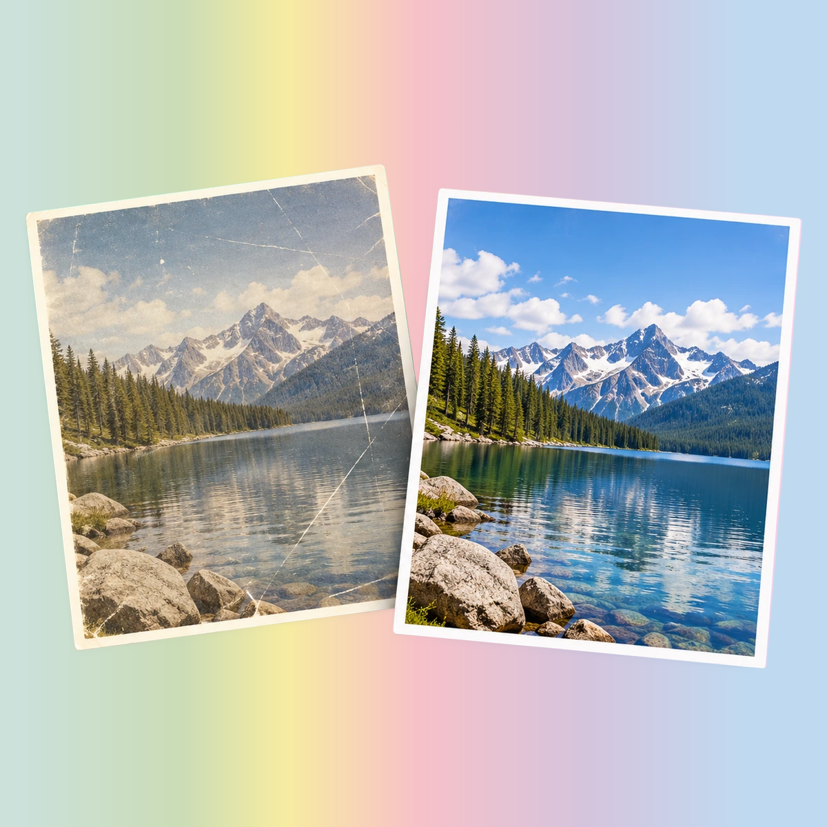 RESTAURACIÓN DE FOTO + IMPRESIÓN